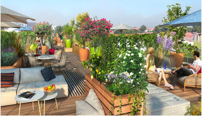 Appartement - 54 m² - 2 pièces