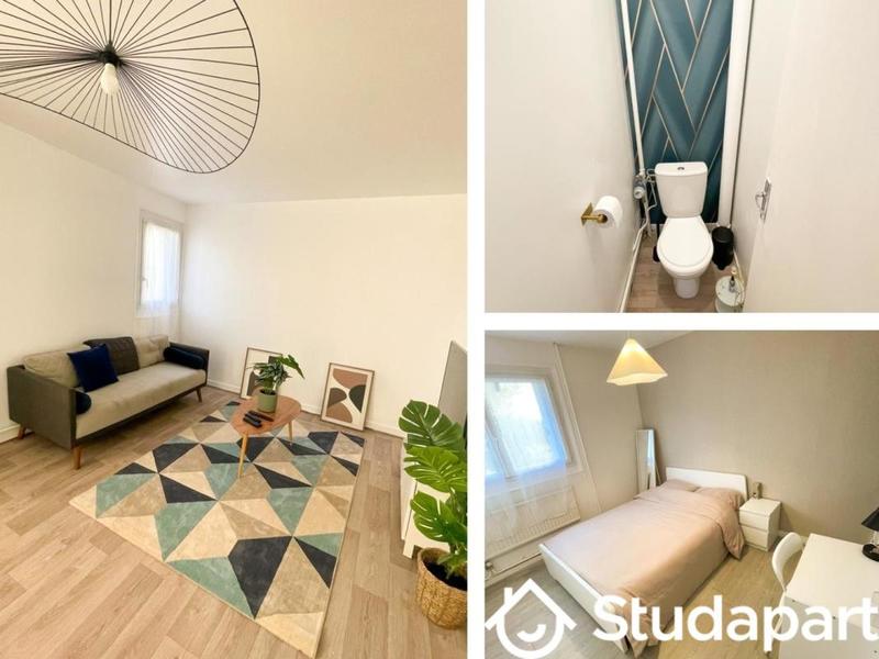 Chambre - 10 m² - 1 pièce