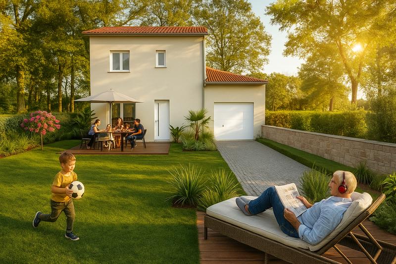 Maison - 100 m² - 5 pièces