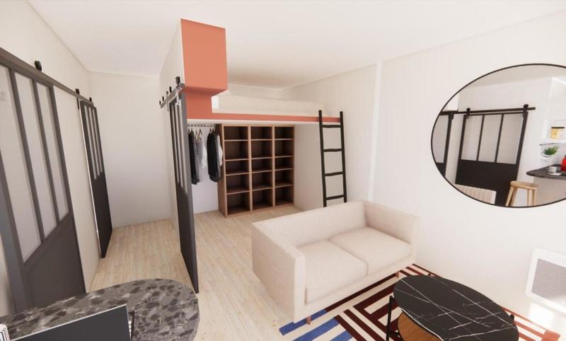 Appartement - 26 m² - 1 pièce