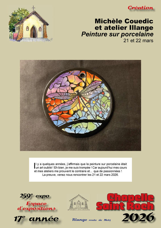 Exposition Peinture sur porcelaine