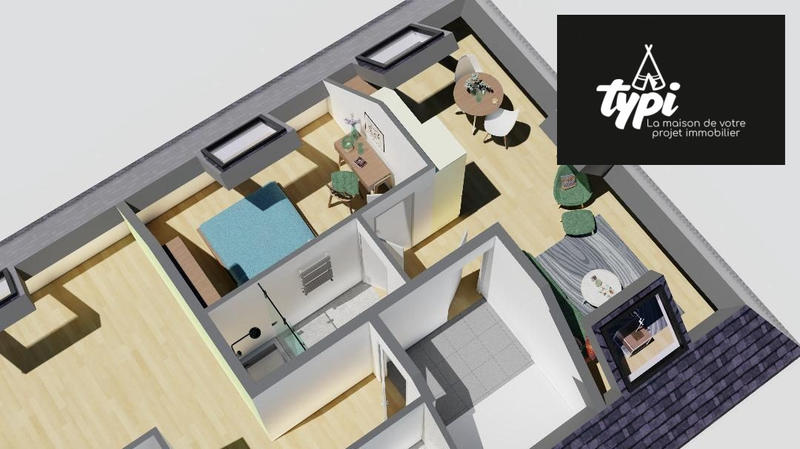 Appartement - 28 m² - 2 pièces