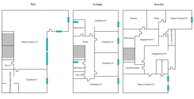 Maison - 246 m² - 11 pièces