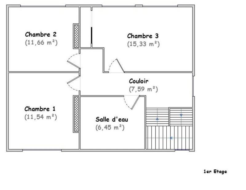 Maison - 105 m² - 5 pièces