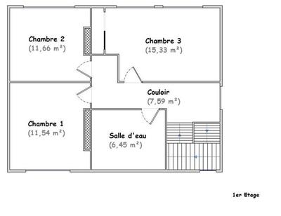 Maison - 105 m² - 5 pièces