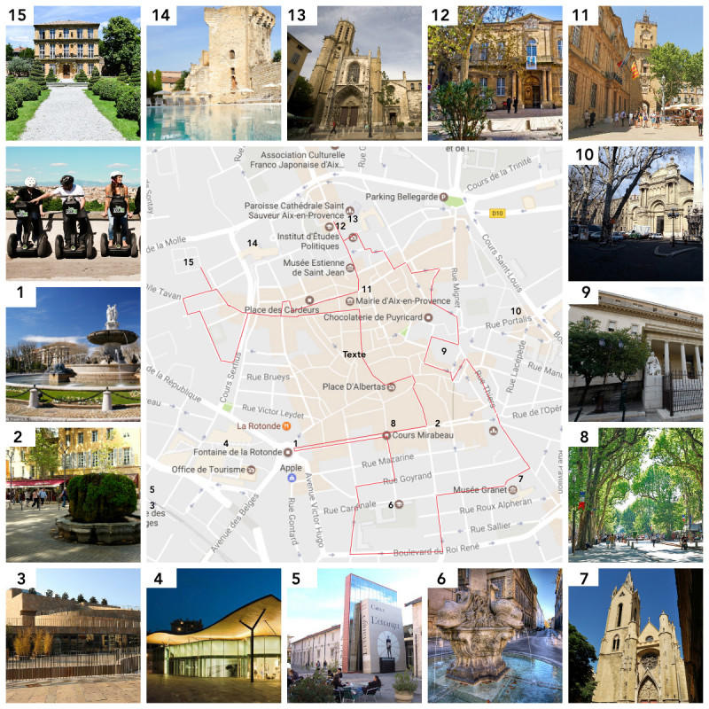 Découverte de la ville en pousse-pousse