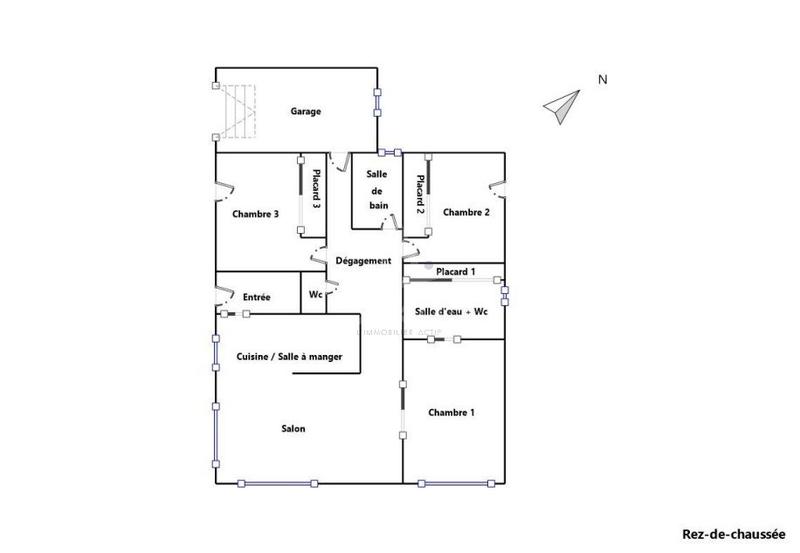 Maison - 120 m² - 4 pièces