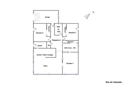 Maison - 120 m² - 4 pièces