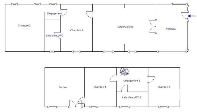 Bastide - 133 m² - 7 pièces