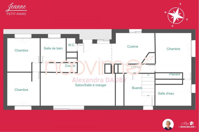 Maison - 126 m² - 5 pièces