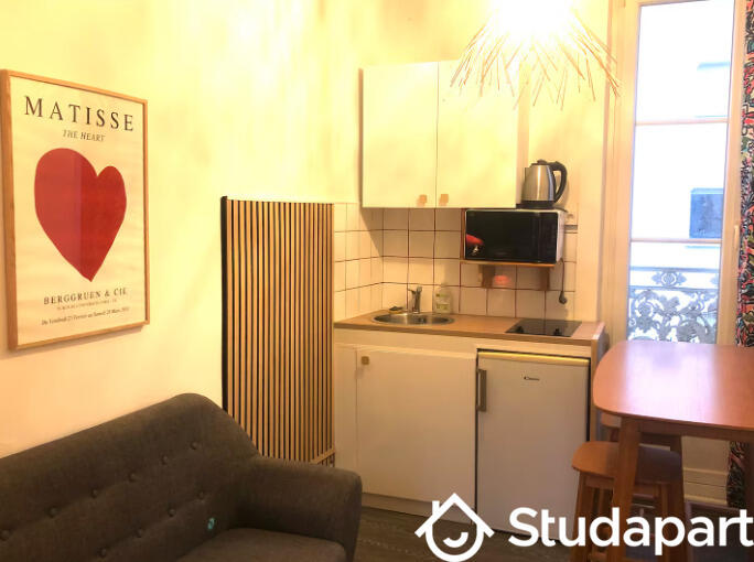 Appartement - 15 m² - 1 pièce