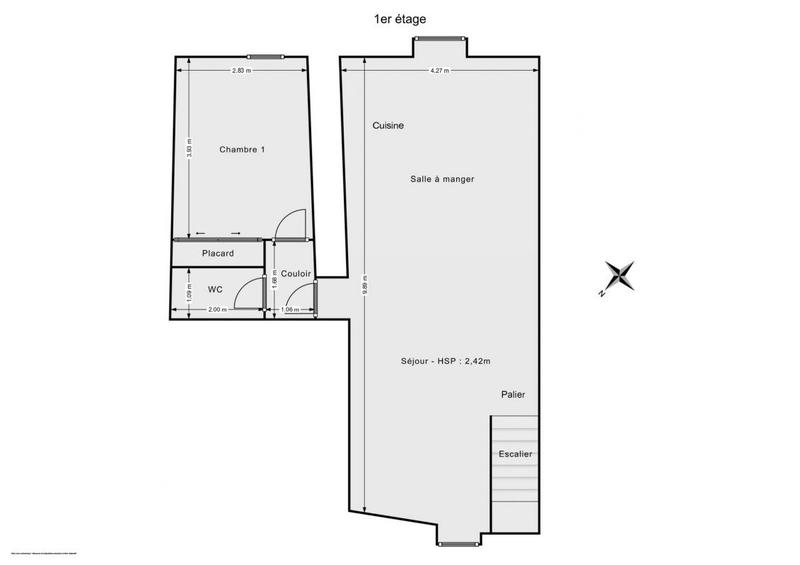 Maison de village - 102 m² - 4 pièces