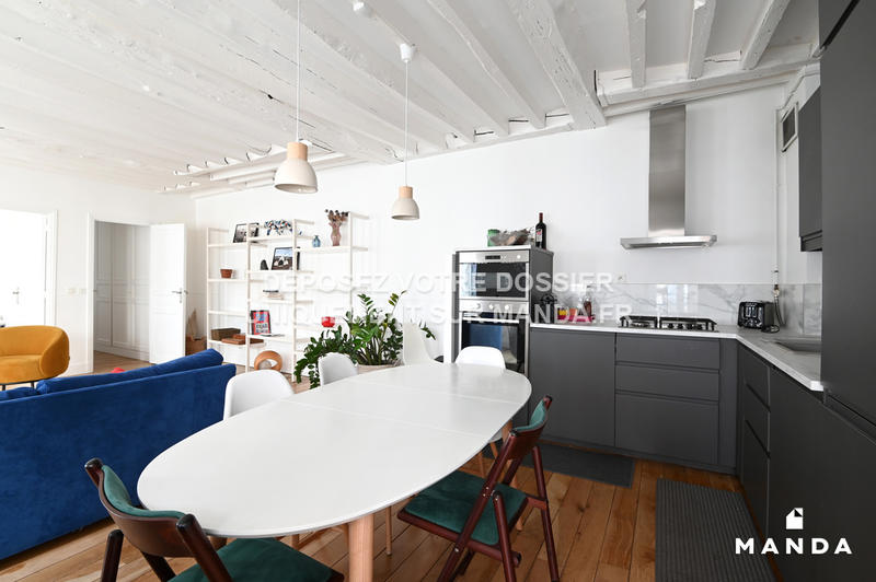 Appartement - 77 m² - 3 pièces