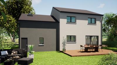 Maison - 120 m² - 5 pièces