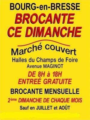 Brocante mensuelle de l'association brocenbresse