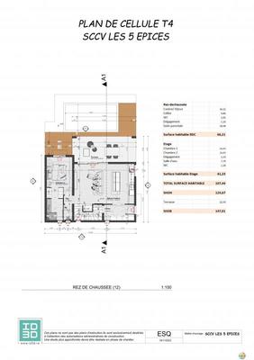 Maison - 107 m² - 4 pièces
