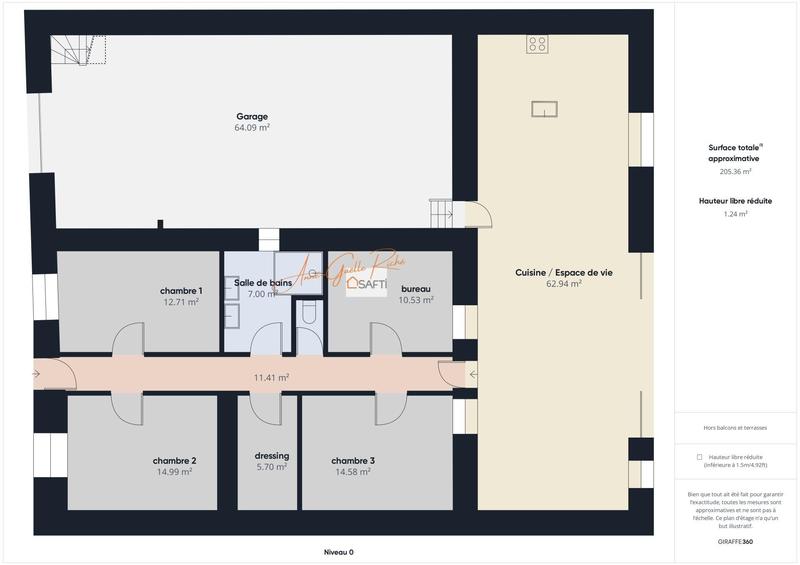 Maison - 184 m² - 6 pièces