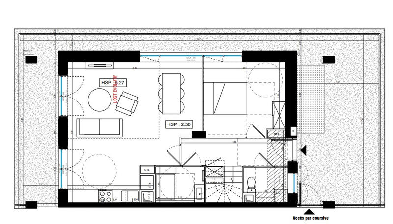 Appartement - 97 m² - 5 pièces