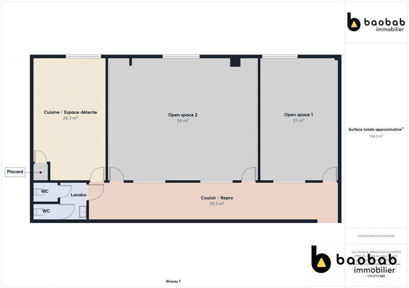 Local d'activités - 400 m²