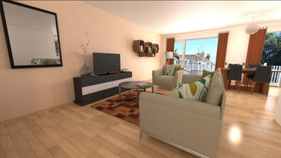 Appartement - 83 m² - 3 pièces