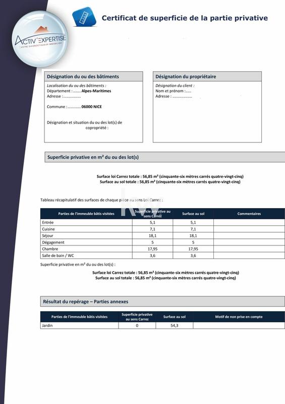 Appartement - 57 m² - 2 pièces