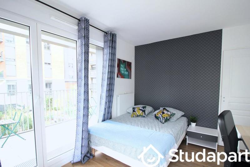 Chambre - 10 m² - 1 pièce