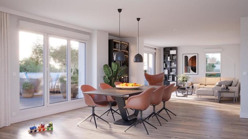 Appartement - 61 m² - 3 pièces