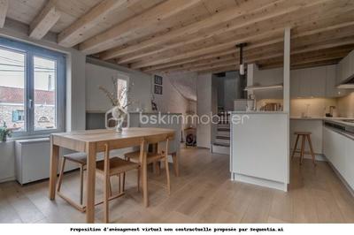 Maison - 61 m² - 4 pièces