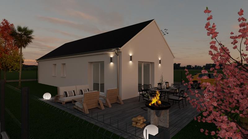 Maison - 80 m² - 4 pièces