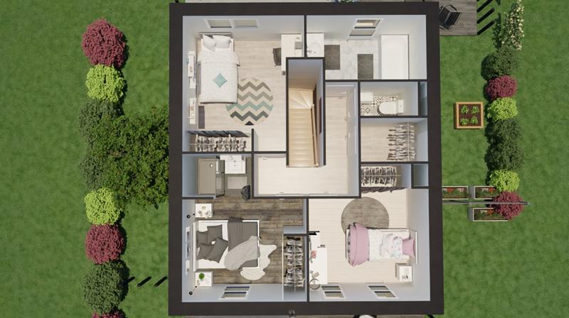 Maison - 92 m² - 4 pièces