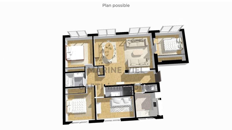 Appartement - 105 m² - 5 pièces