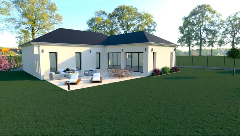 Terrain constructible - 1 252 m²