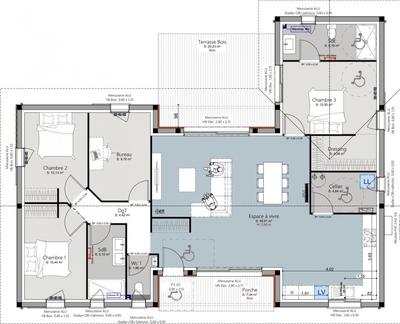 Maison - 120 m² - 4 pièces