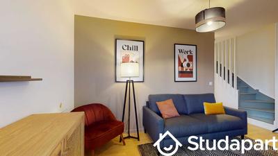 Chambre - 11 m² - 1 pièce