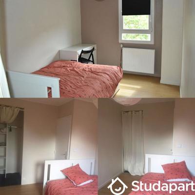 Chambre - 9 m² - 1 pièce