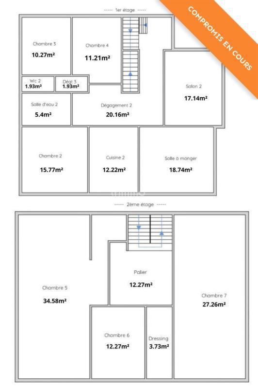 Maison - 252 m² - 10 pièces