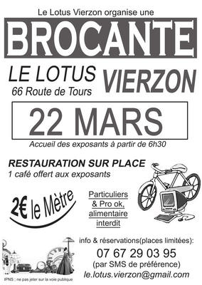 Brocante/vide greniers du lotus