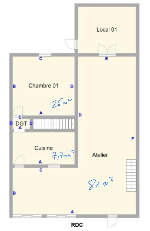 Maison - 103 m² - 6 pièces