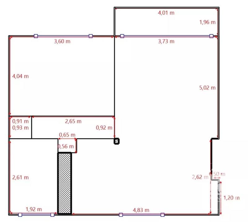 Appartement - 55 m² - 2 pièces