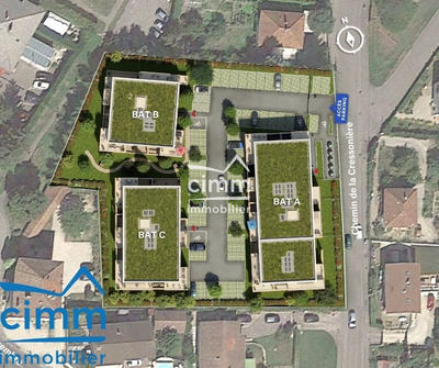 Appartement - 42 m² - 2 pièces