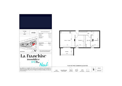 Appartement - 58 m² - 3 pièces