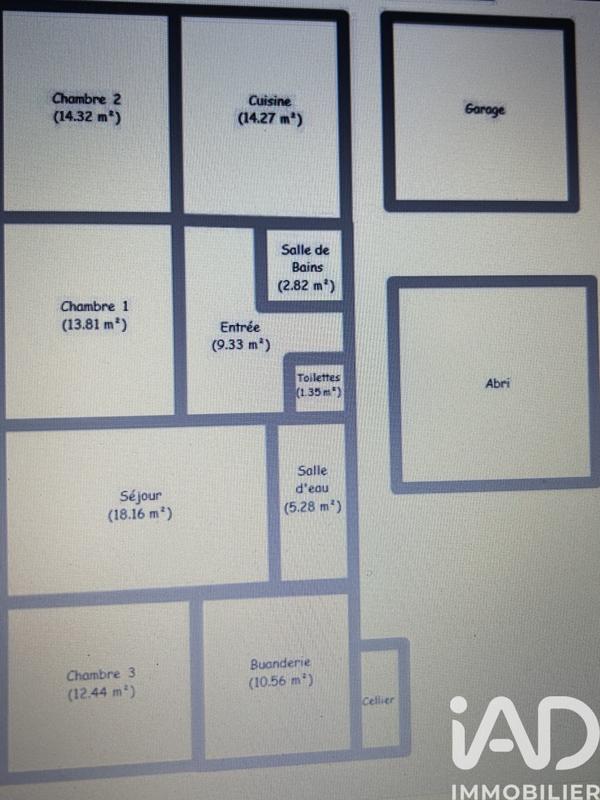 Maison - 102 m² - 4 pièces