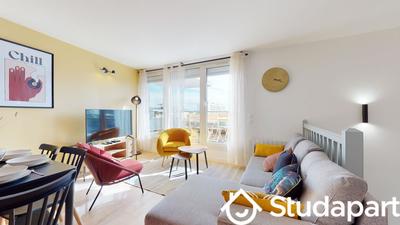 Chambre - 9 m² - 1 pièce