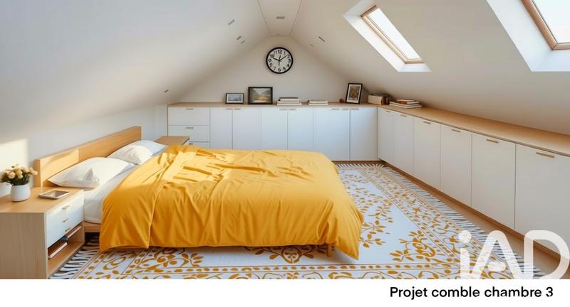 Maison de ville - 60 m² - 3 pièces