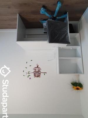 Chambre - 11 m² - 1 pièce