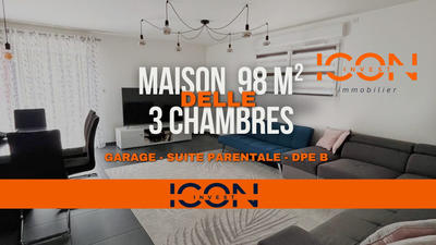 Maison - 98 m² - 5 pièces