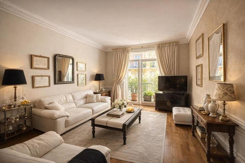 Appartement bourgeois - 65 m² - 3 pièces