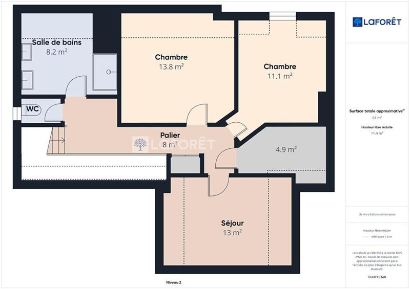 Maison - 134 m² - 7 pièces