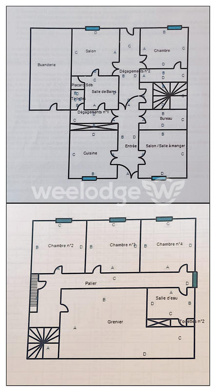 Maison - 206 m² - 7 pièces