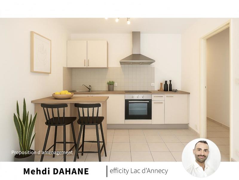 Appartement - 51 m² - 2 pièces